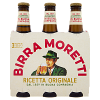 Moretti Birra 330ml x3